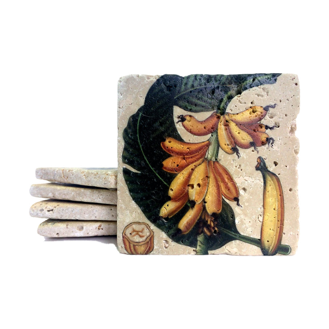 Rachel Szalay Botanical Bananas Coaster